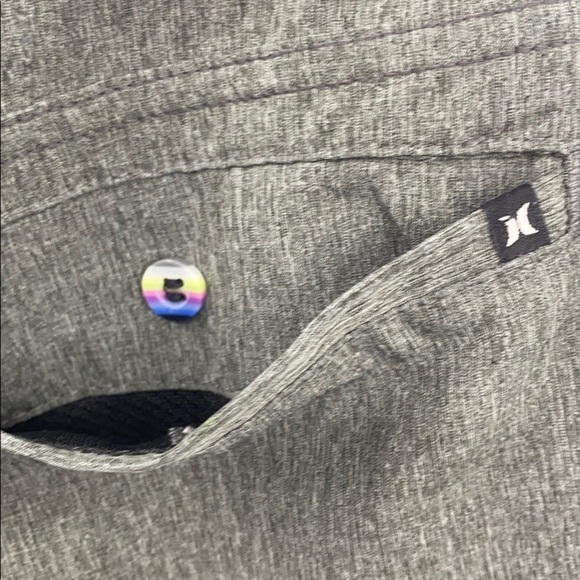 Hurley phantom boardwalk shorts size 27 gray - Picture 4 of 7